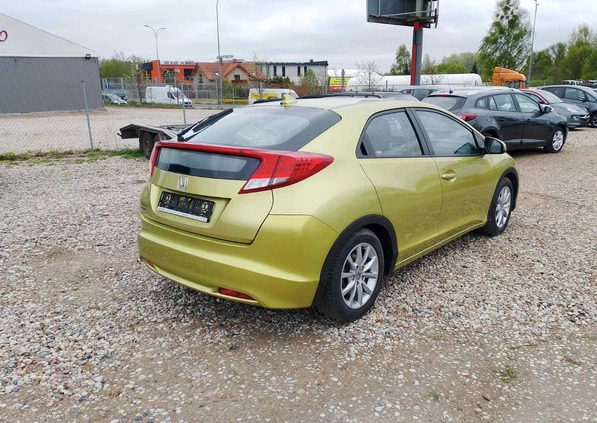 Honda Civic cena 29900 przebieg: 118000, rok produkcji 2012 z Białystok małe 596